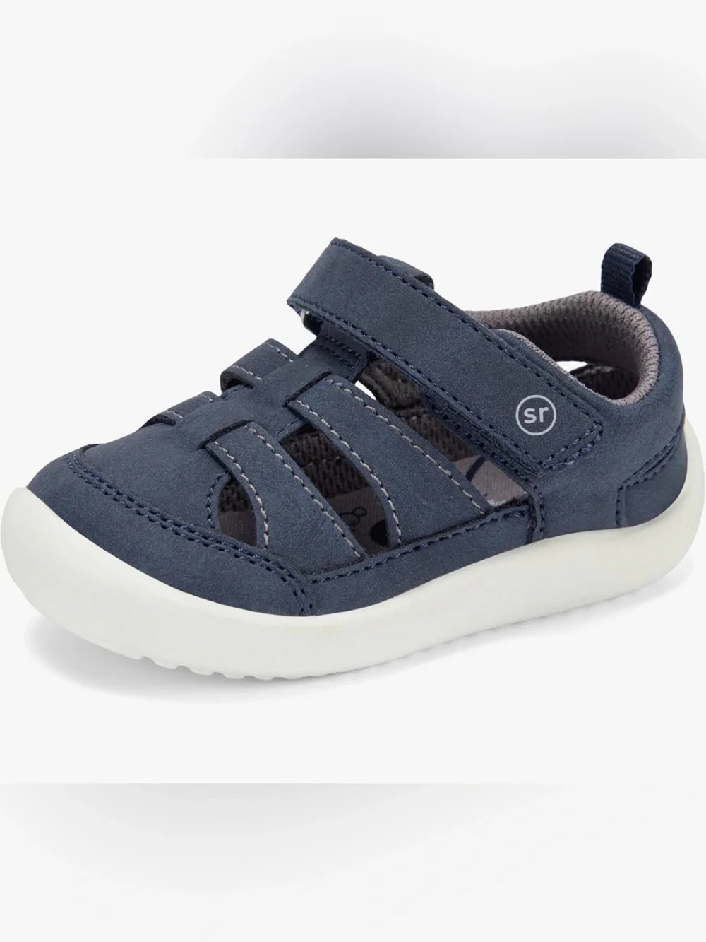 Stride Rite 360 Boys Amos Navy Sandals 5